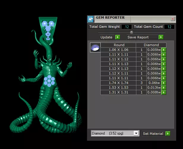 Majestic Dragon Head Pendant and antique files 3D print model_11