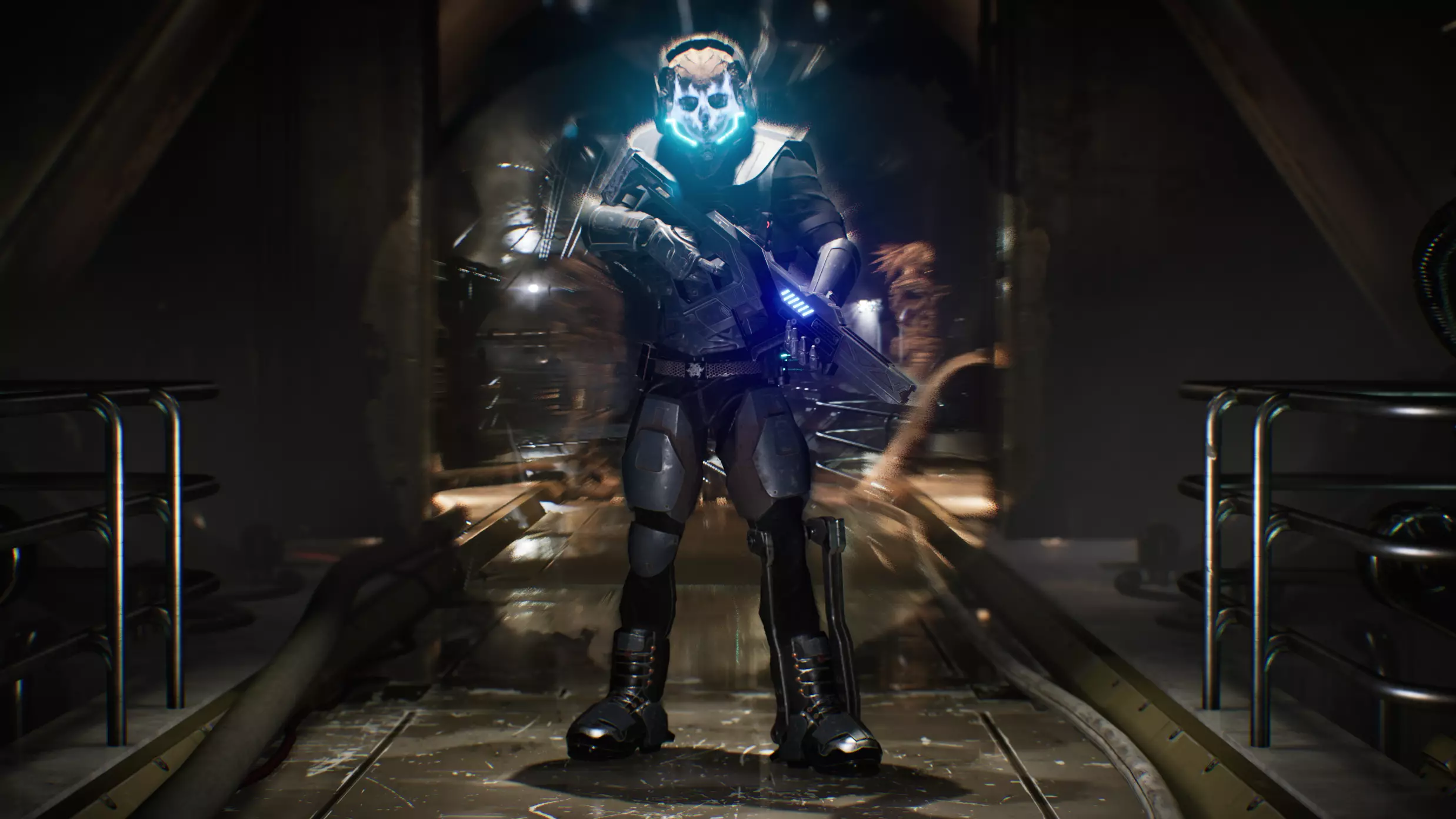 Alien 3 Low-poly 3D model_3