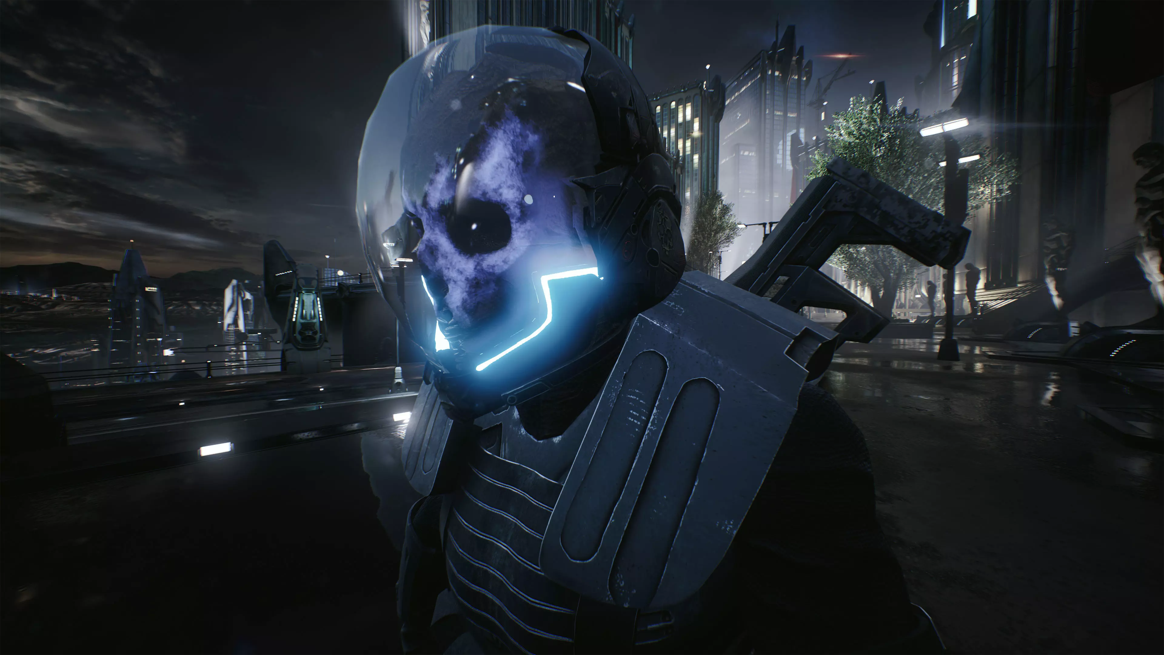 Alien 3 Low-poly 3D model_2