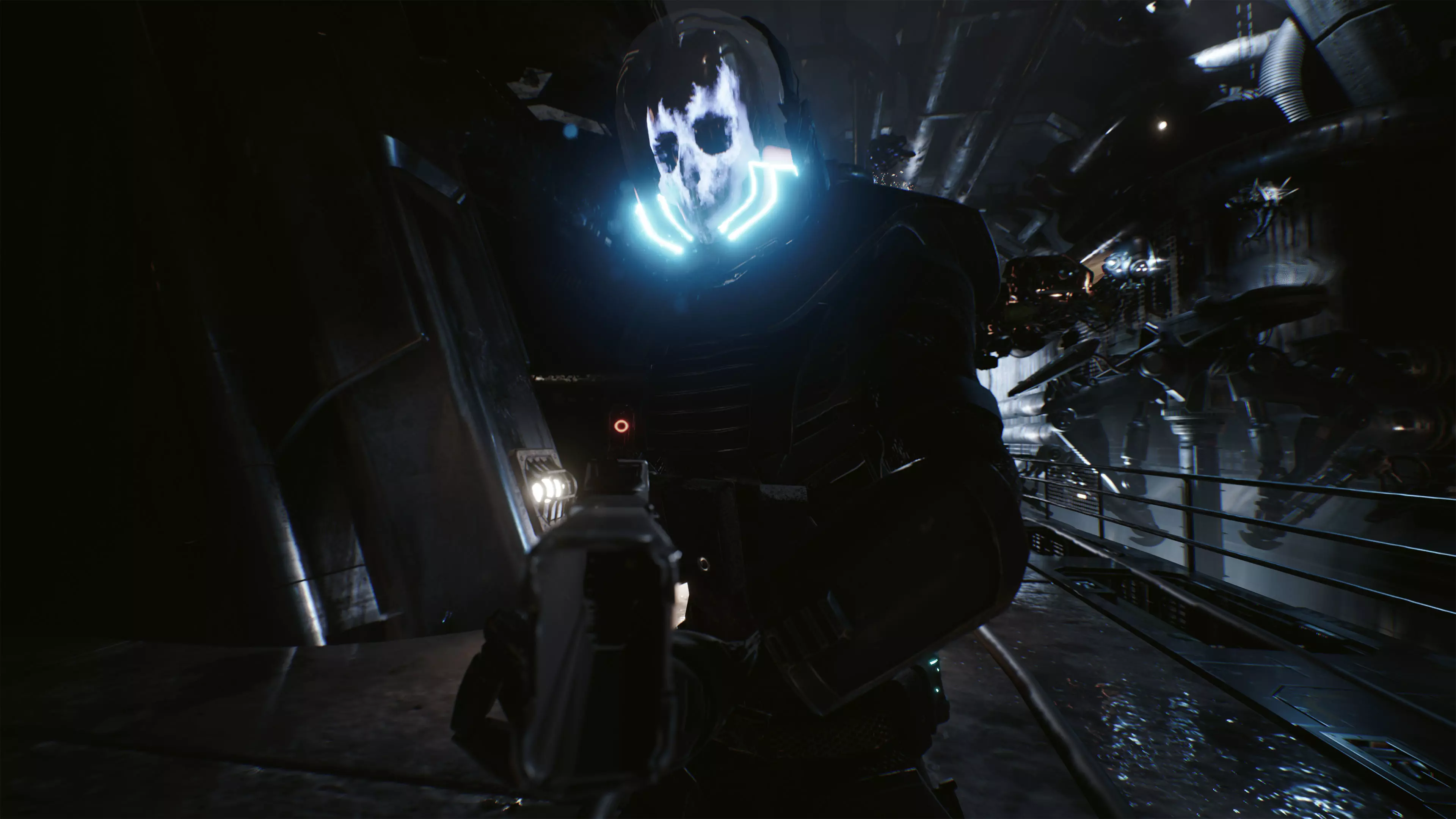 Alien 3 Low-poly 3D model_10