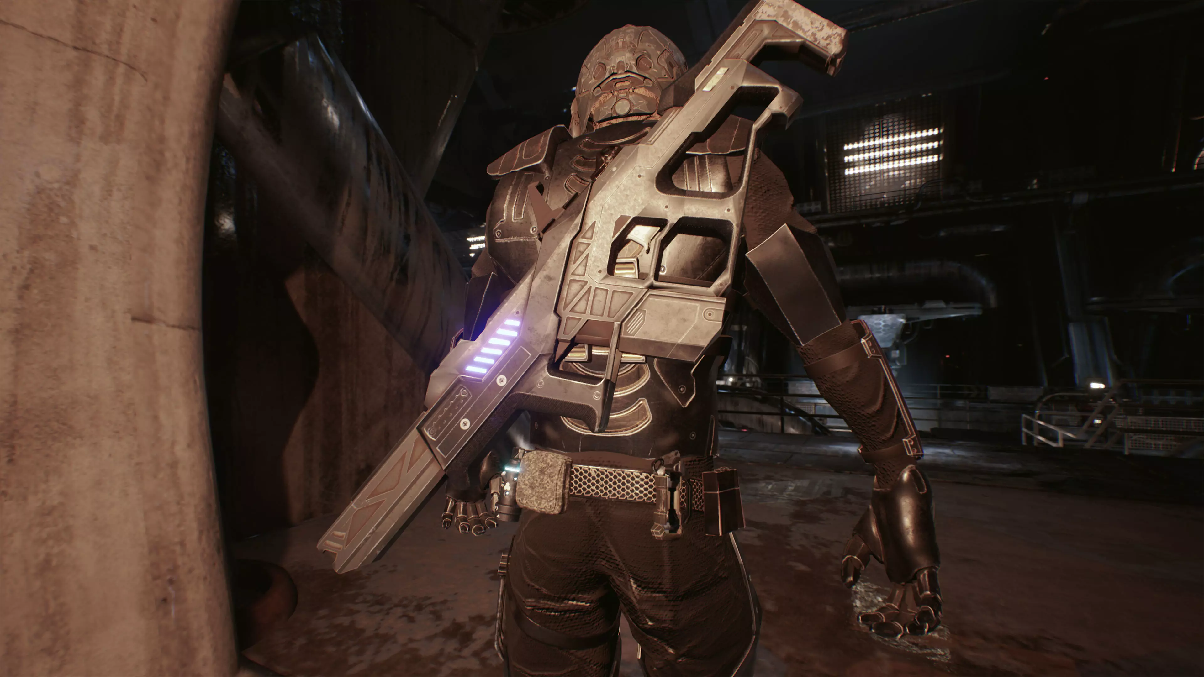 Alien 3 Low-poly 3D model_16