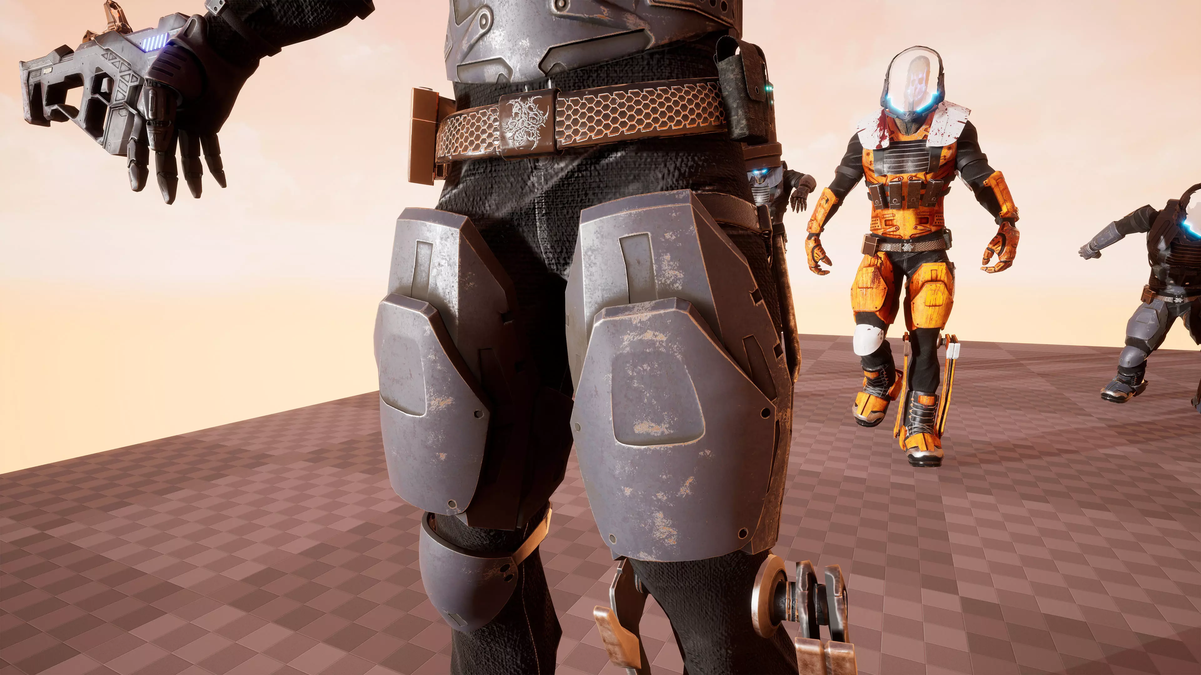 Alien 3 Low-poly 3D model_30