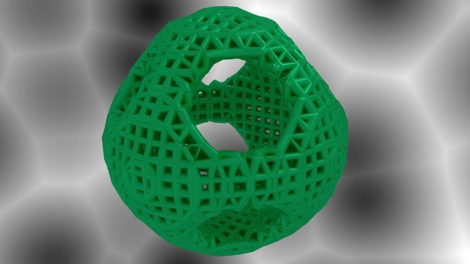 Mathematical Art of 20 Equations 3D print model_18