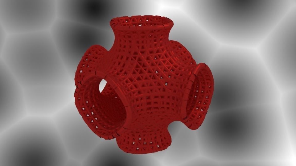 Mathematical Art of 20 Equations 3D print model_1