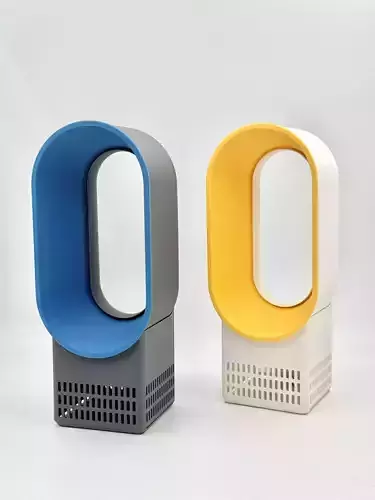 Bladeless Table Fan 3D Print Model