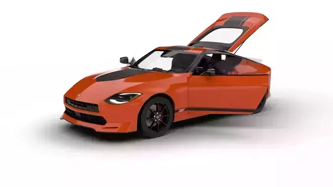 Nissan Z Heritage Edition 2024 HQ 3d model