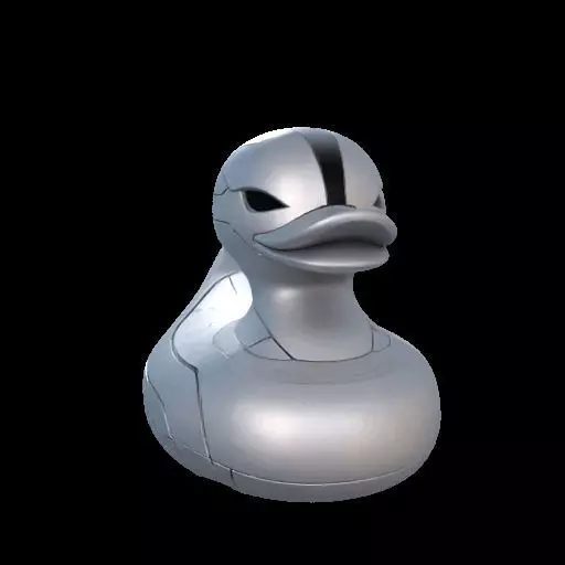 Tesla Duck A Rubber Duck in the Style of Tesla Design 3D print model_30