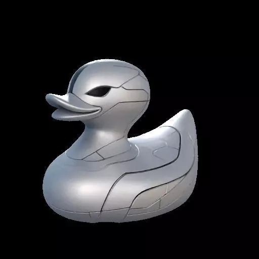 Tesla Duck A Rubber Duck in the Style of Tesla Design 3D print model_24