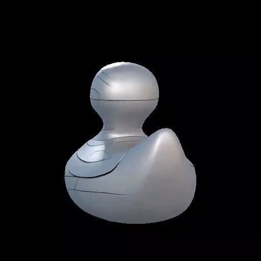 Tesla Duck A Rubber Duck in the Style of Tesla Design 3D print model_18
