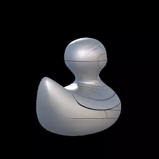 Tesla Duck A Rubber Duck in the Style of Tesla Design 3D print model_14