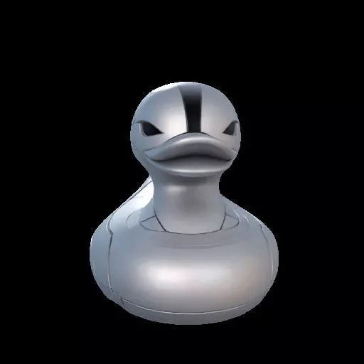 Tesla Duck A Rubber Duck in the Style of Tesla Design 3D print model_29