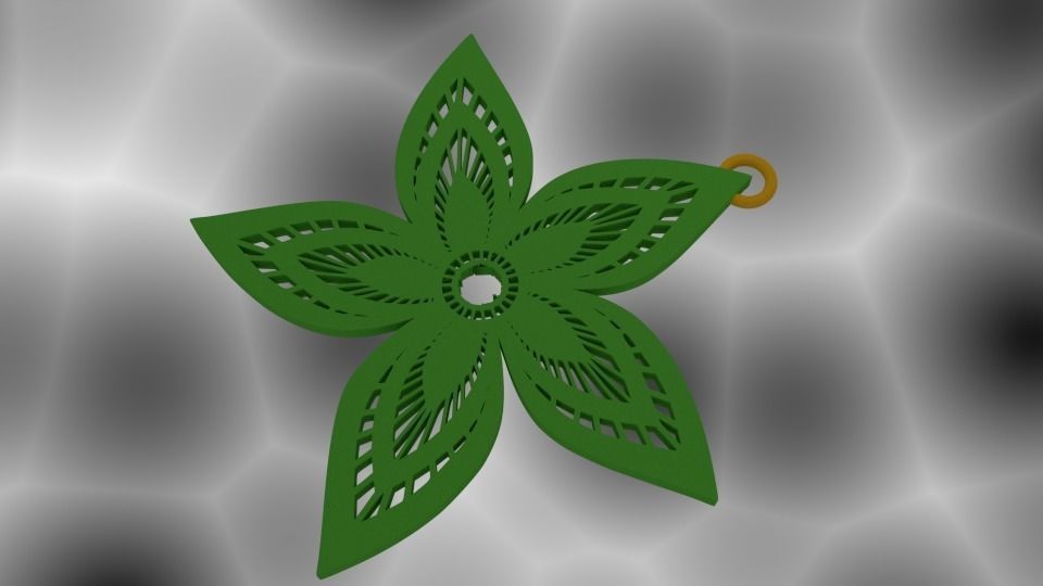 Flower Designs 12 Types 3D print model_6