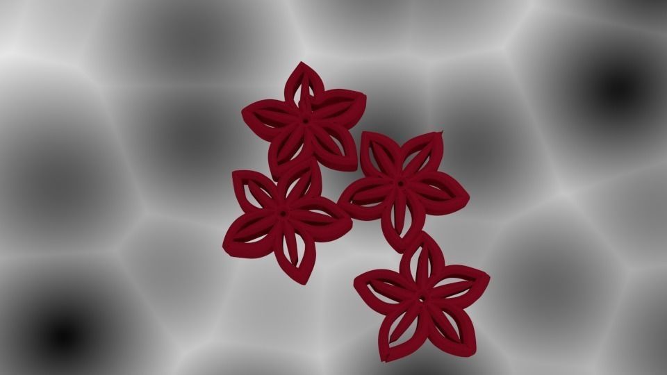 Flower Designs 12 Types 3D print model_4