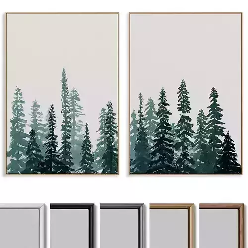 Abstract Painting Frame set