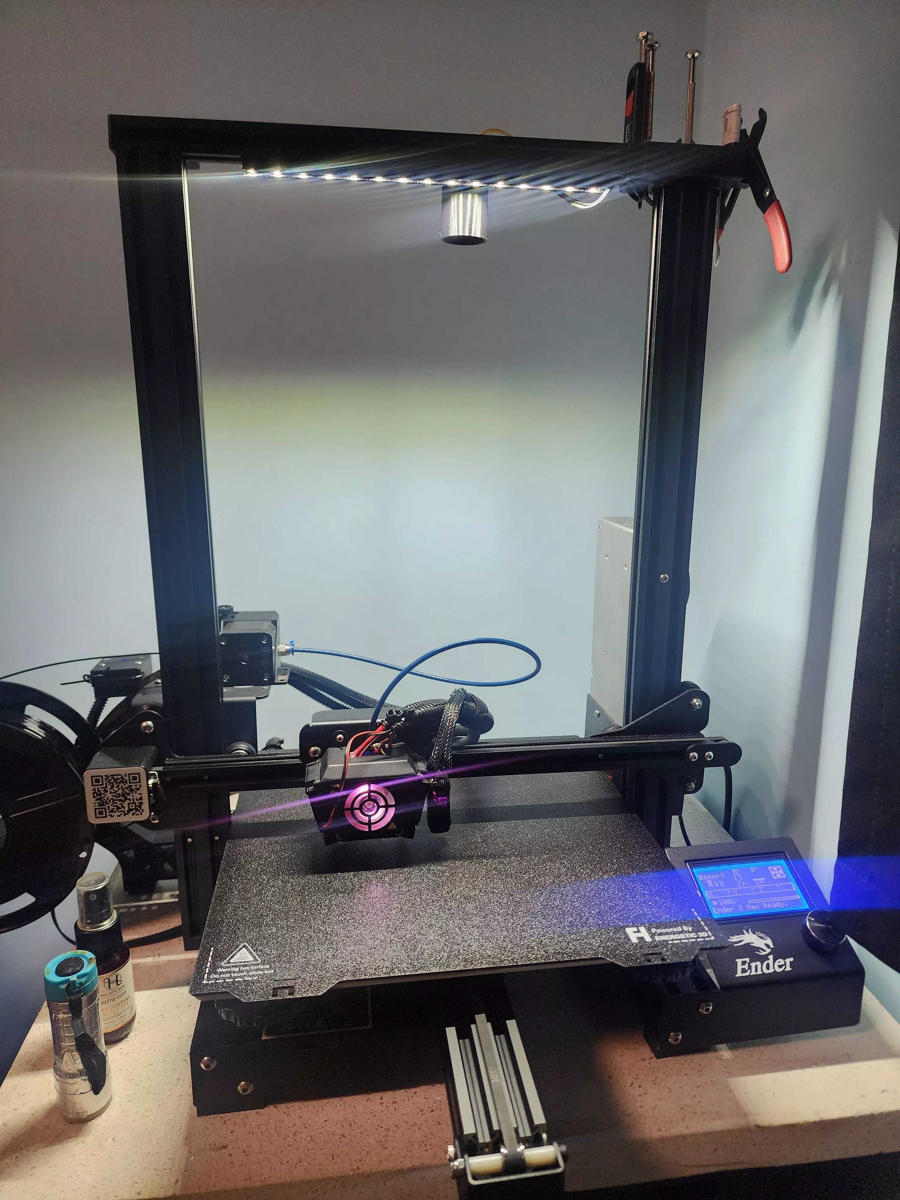 Motion Detecting LED Lighting for 3D Printers 3D print model