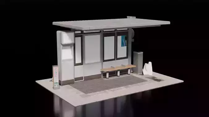 Japanese House 16 3D model