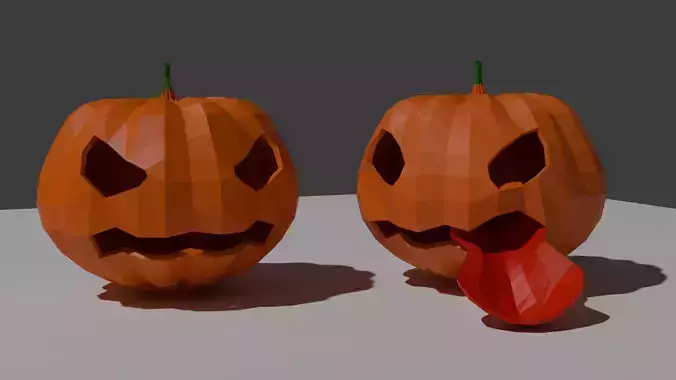 Printable Helloween Pumpkins Roll Dice Tower