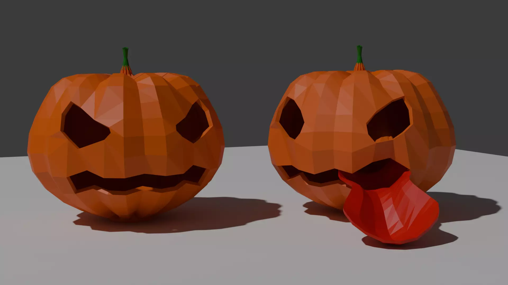 Printable Helloween Pumpkins Roll Dice Tower 3D print model