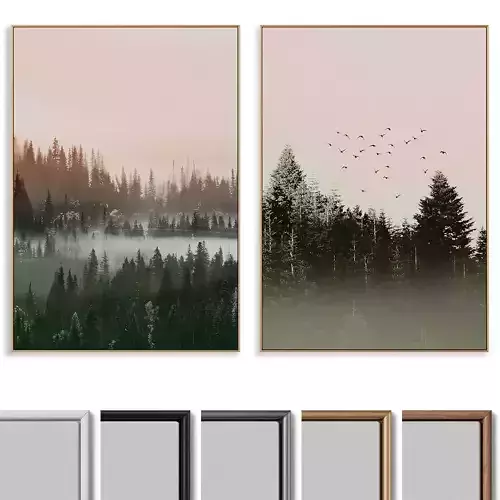 Abstract Painting Frame set