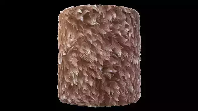 Fur Wool Substance Material and