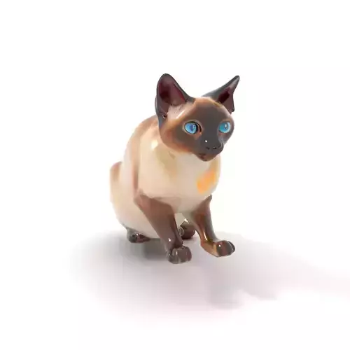 Siamese Cat Animation model pack