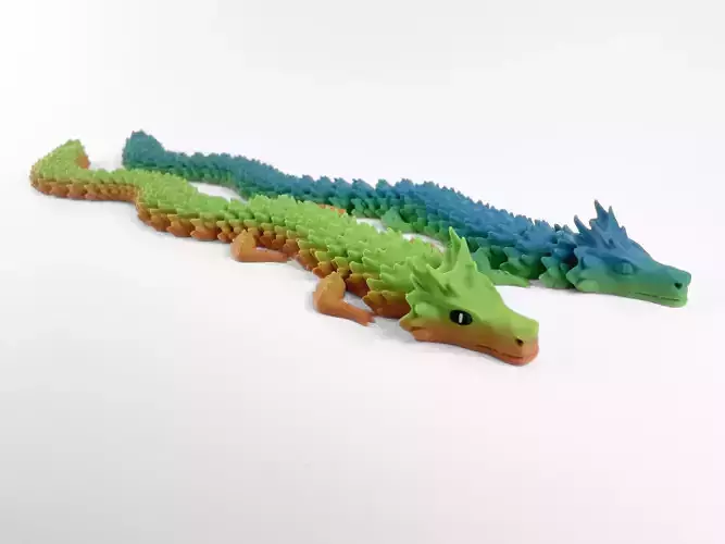 Articulated Smooth Gradient Dragon 