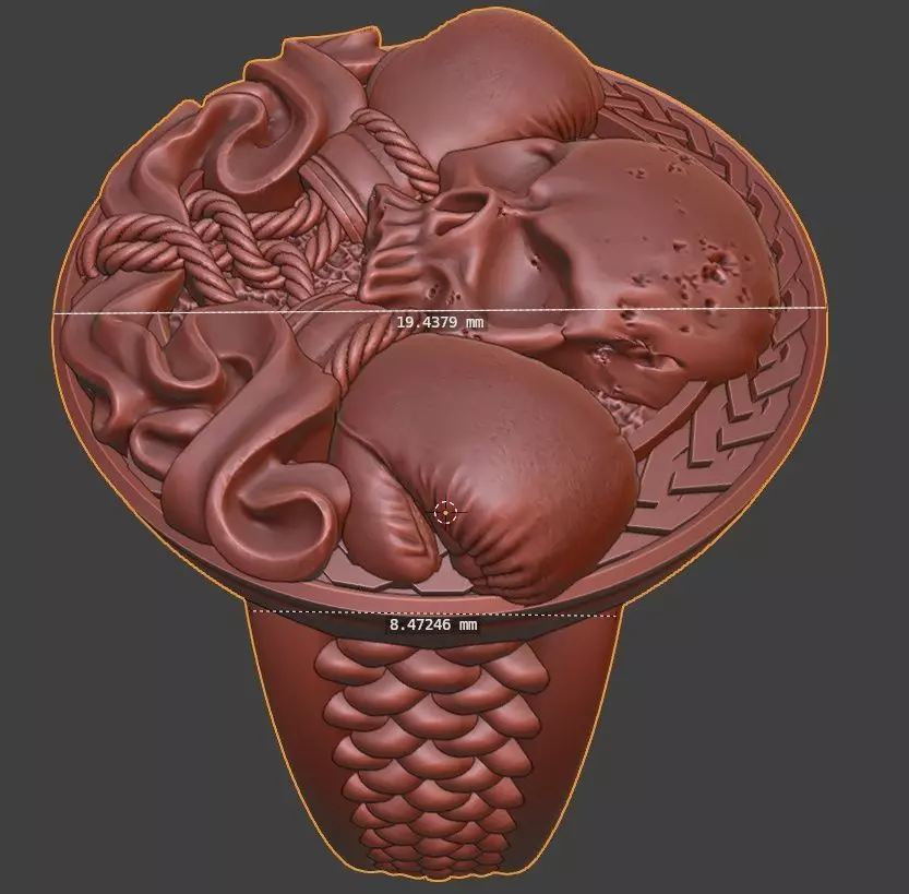 Boxing-ring-4 3D print model_6