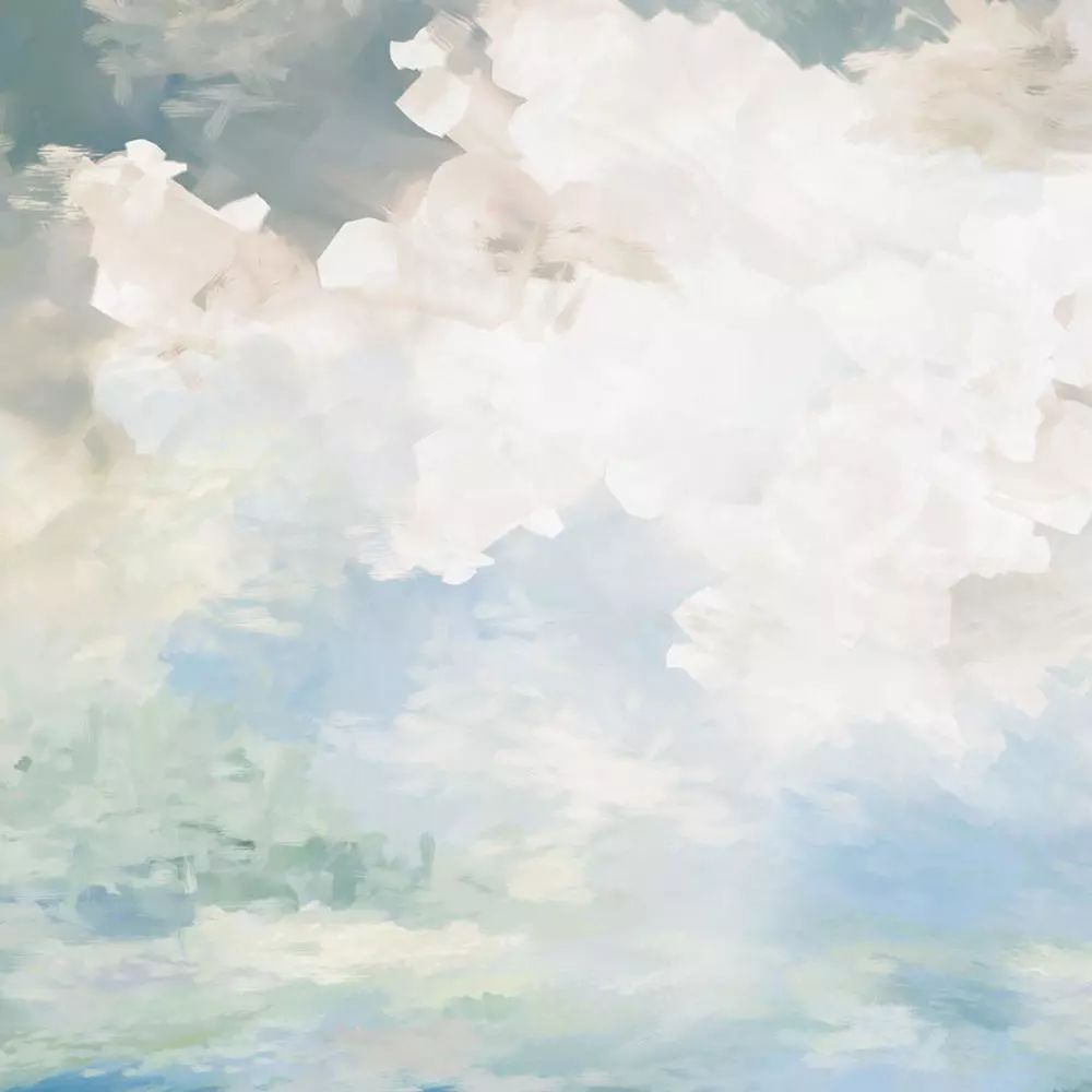 Soft Abstract Sky Light Mural Texture_0