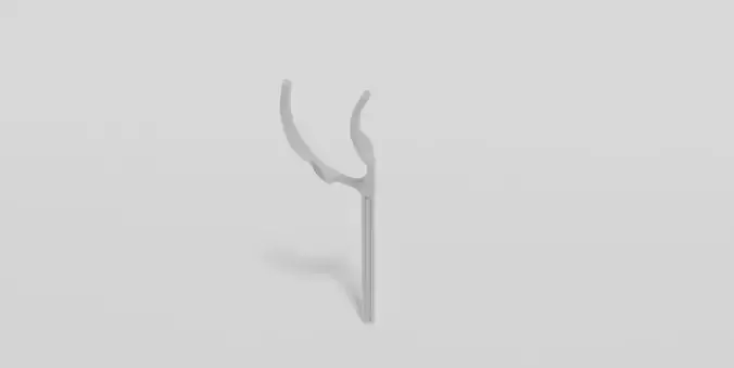 Retractor para exploracion de edentulos