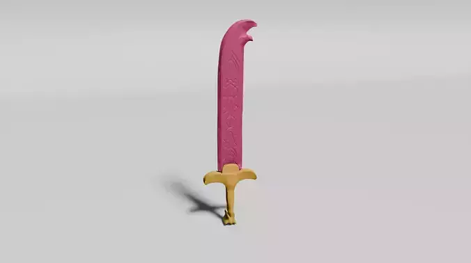 Kpop Demon Hunters Rumi Cosplay Rosa Empalmado Espada