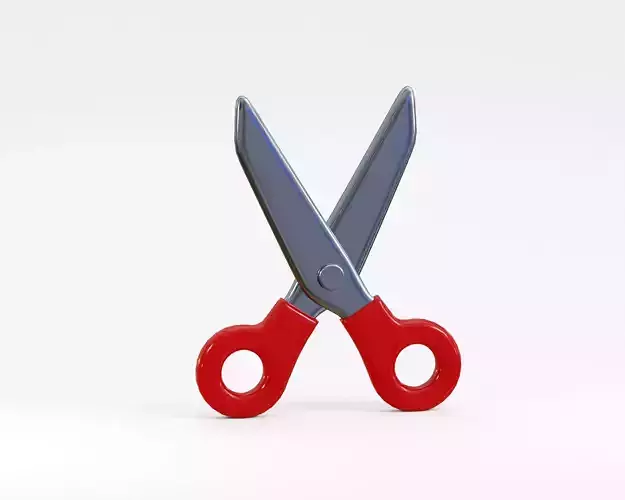 Cartoon Scissors