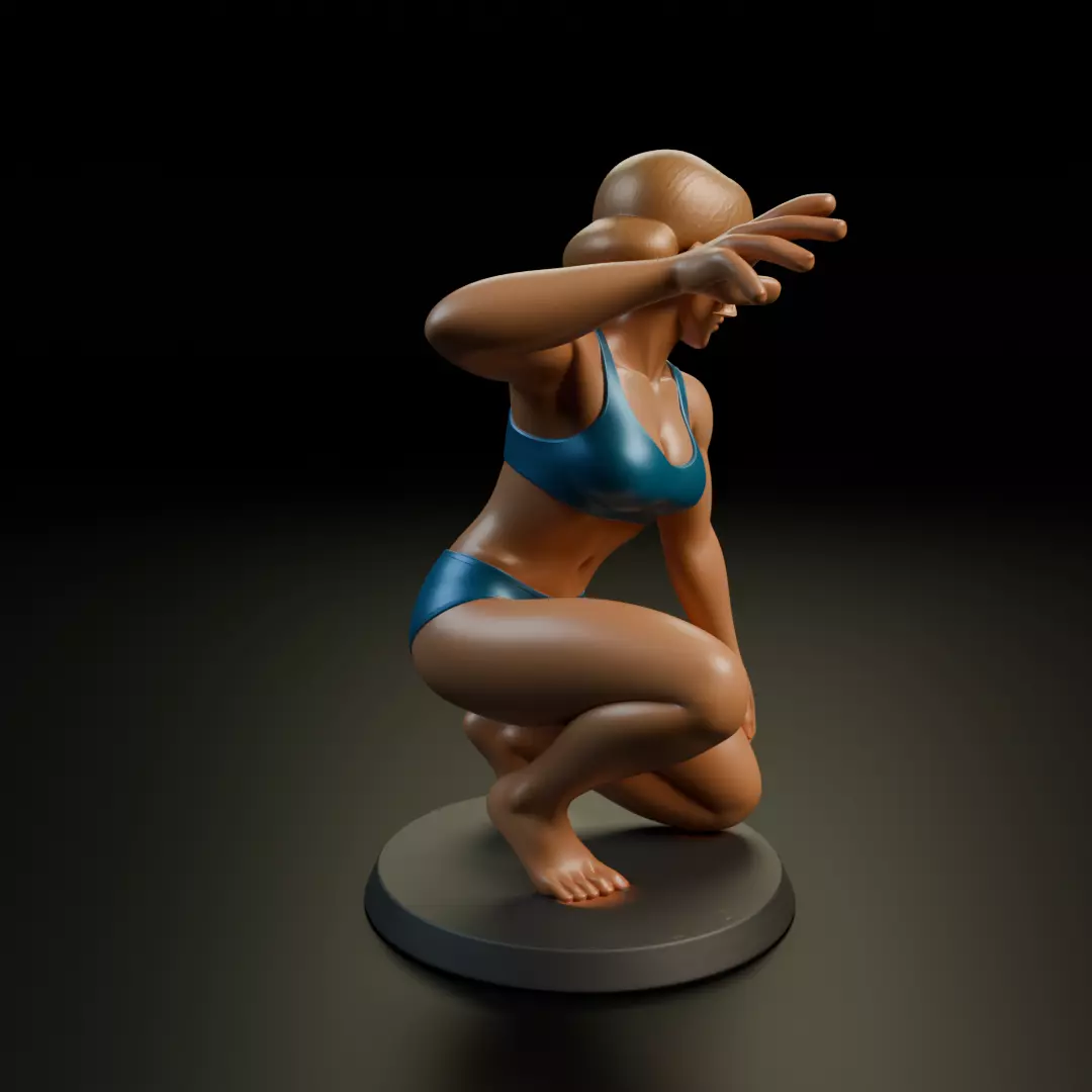 pin-up Fitness 3D print model_2