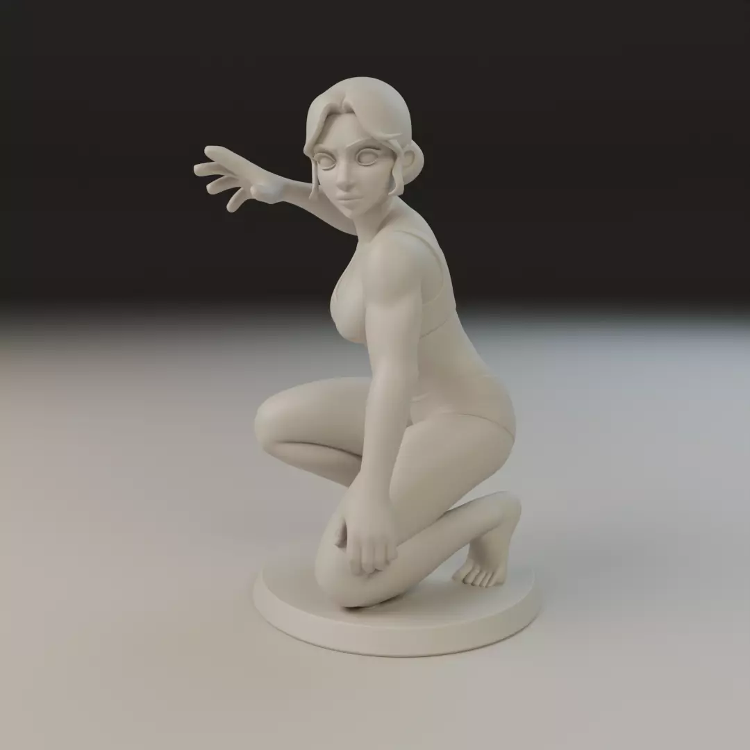 pin-up Fitness 3D print model_9