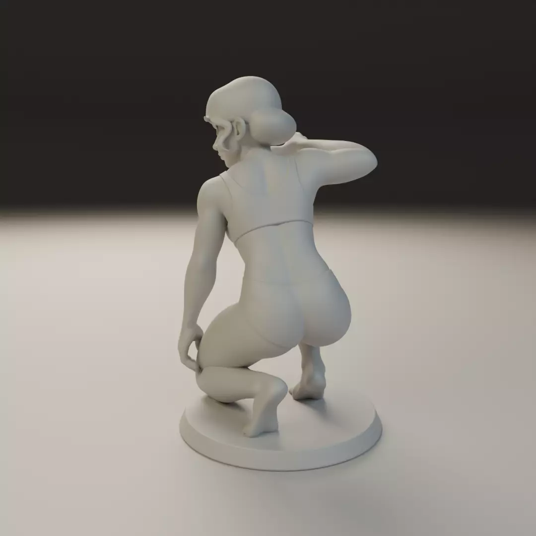 pin-up Fitness 3D print model_7