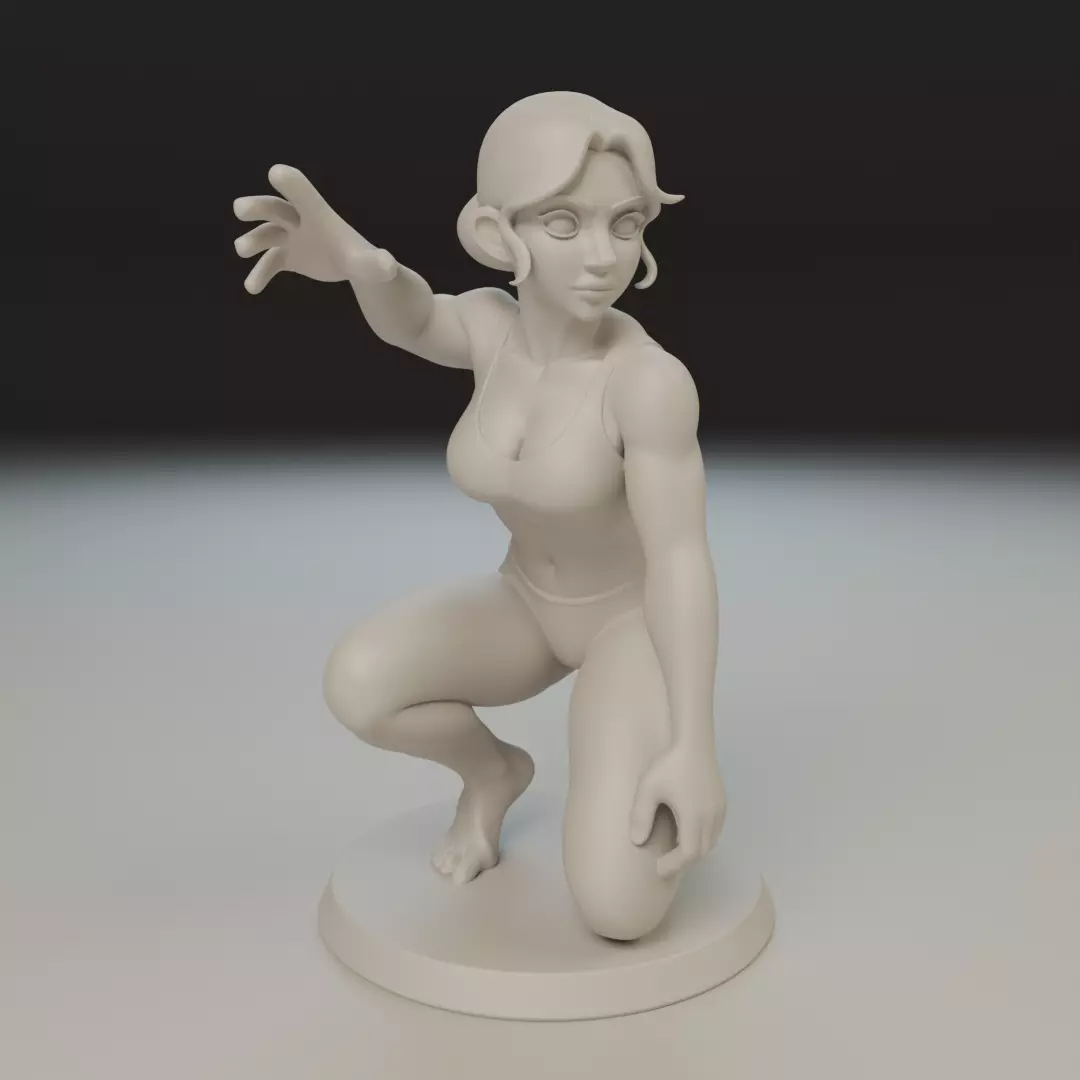 pin-up Fitness 3D print model_15