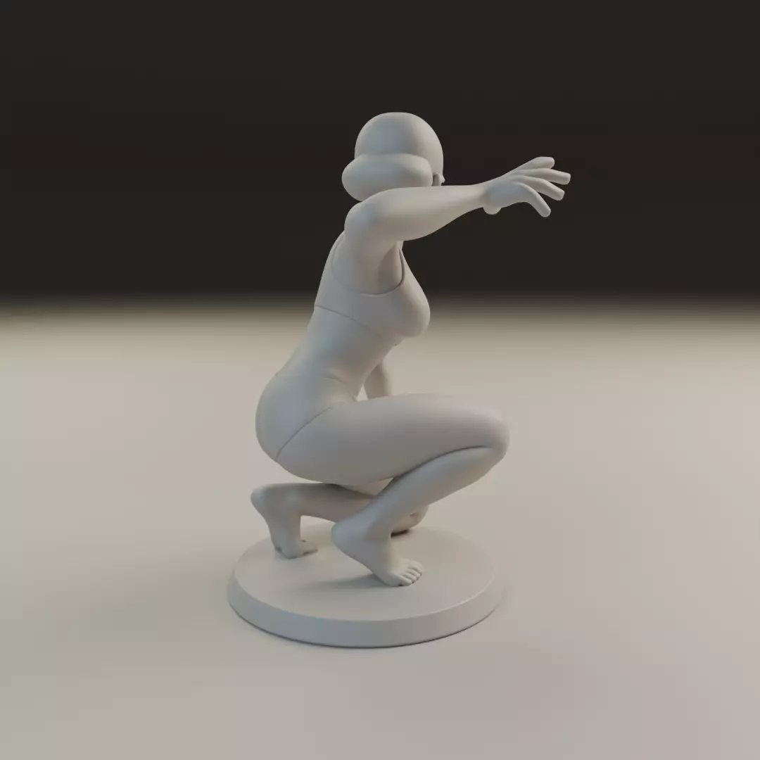 pin-up Fitness 3D print model_13