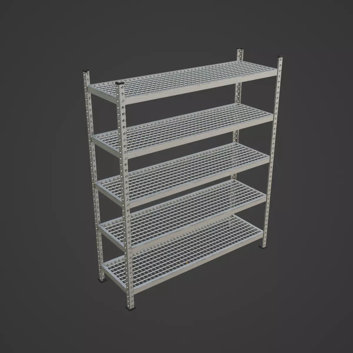Iron Shelf 01 3D model_6