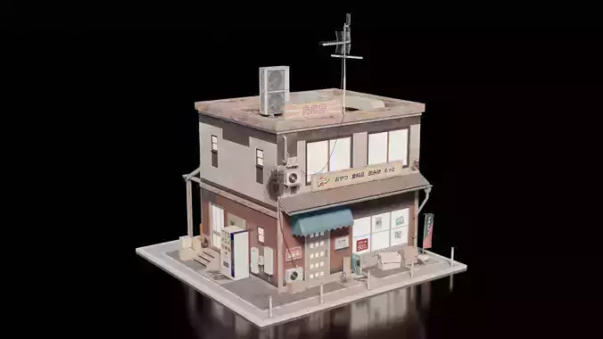 Japanese House 17 3D model
