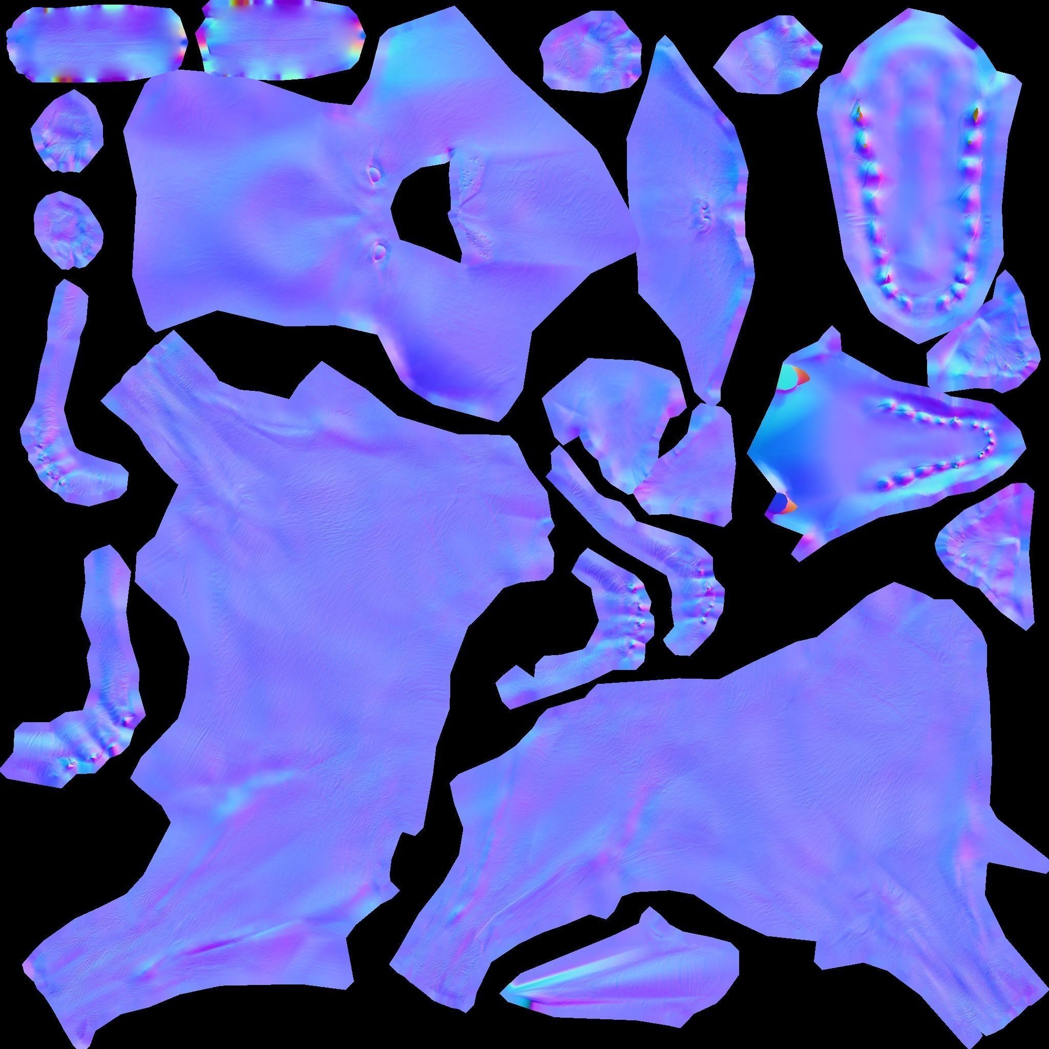 Labrador Dog Low-poly 3D model_2