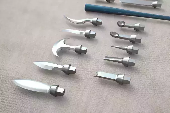 Carving Tool Set For Wax Zirconia Wood and More