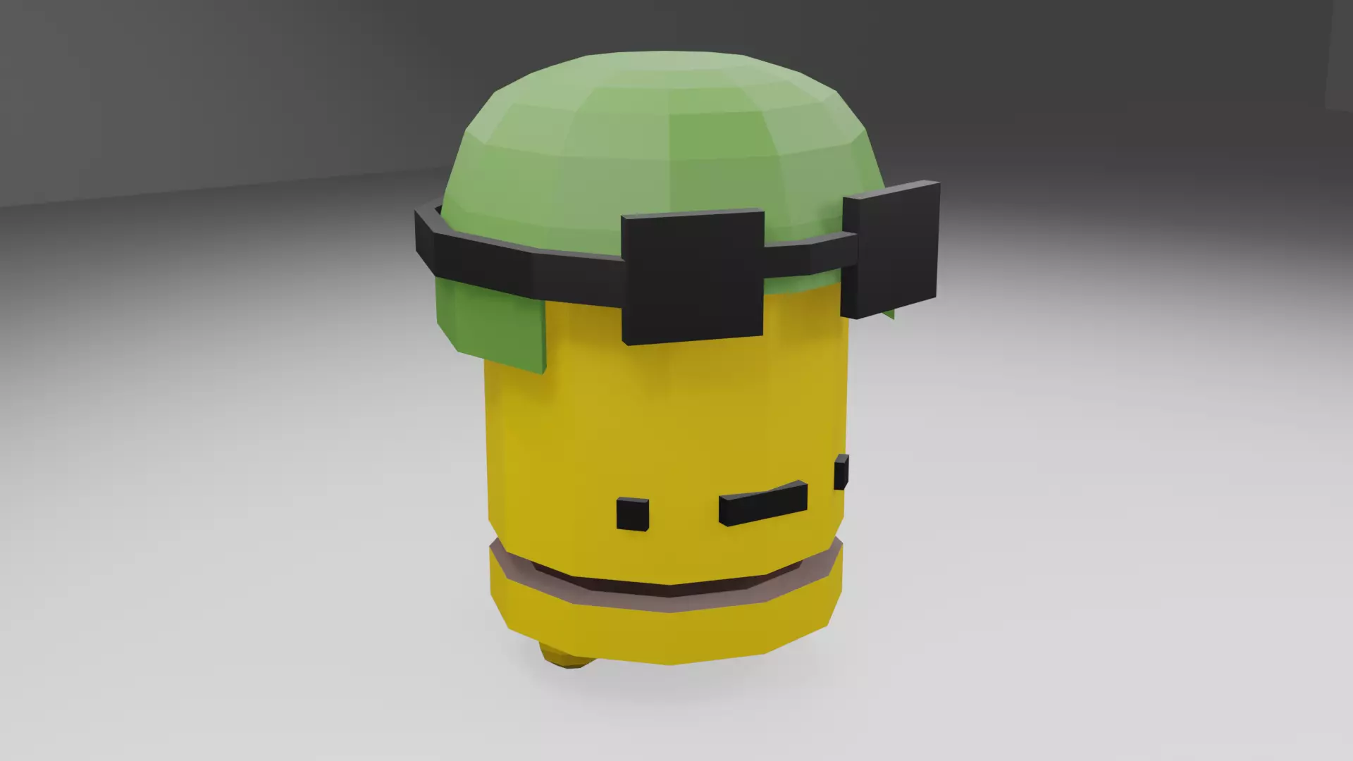 Tanker Low Polly Model Free low-poly 3D model Free low-poly 3D model_1