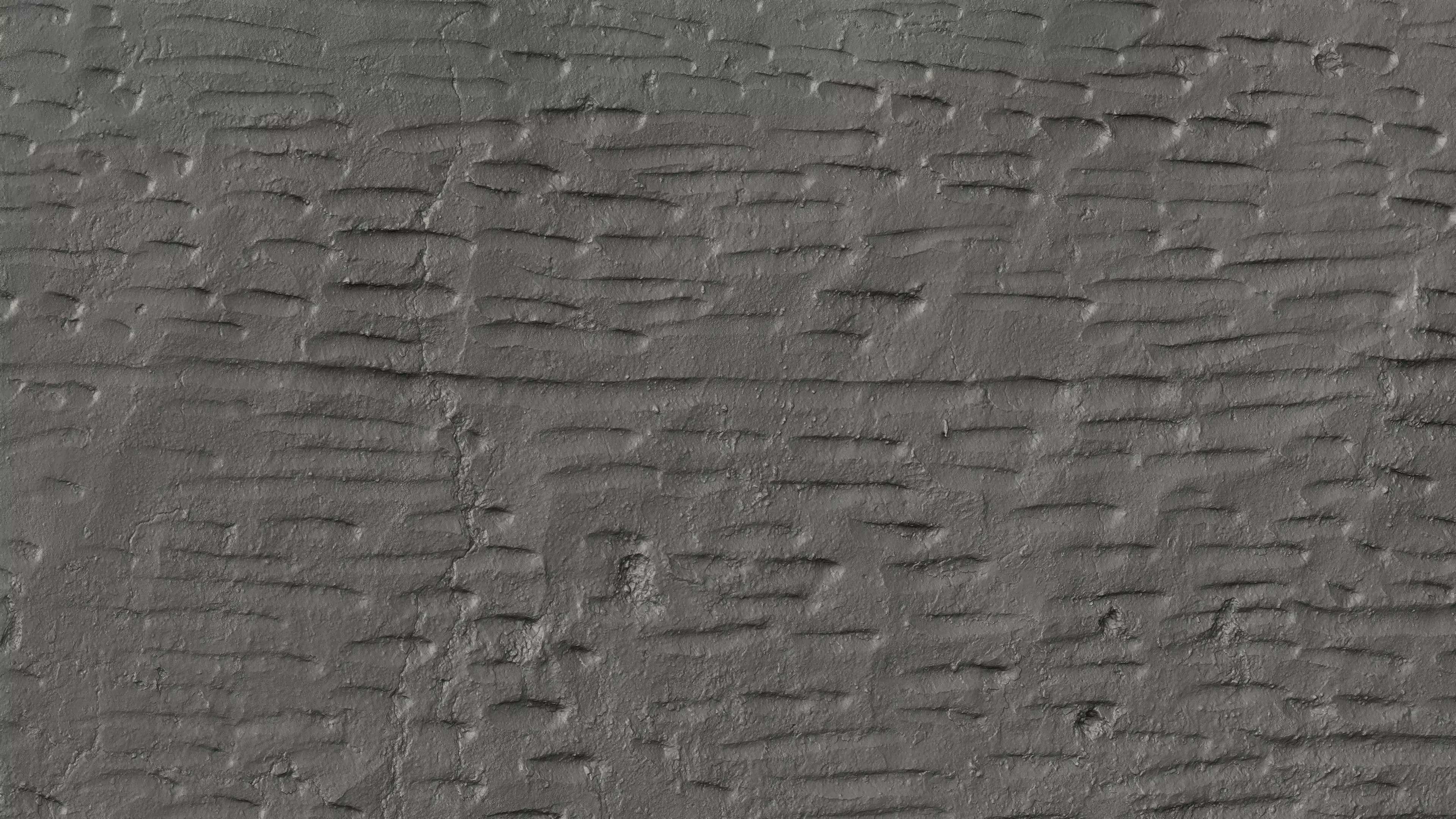Abandoned Village Surface Scan - Stone Wall 12 3D model_11