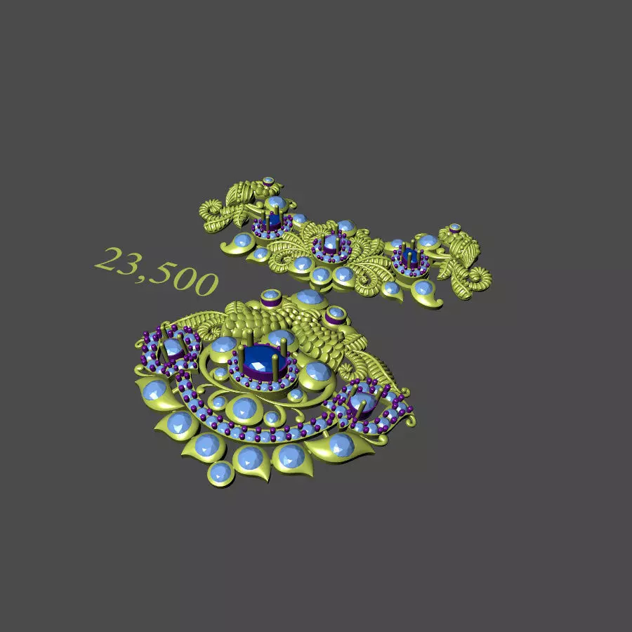 necklaes 3D print model_2