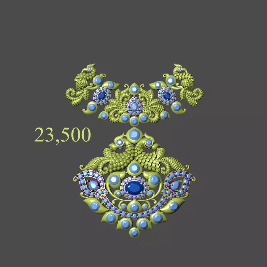 necklaes 3D print model_0