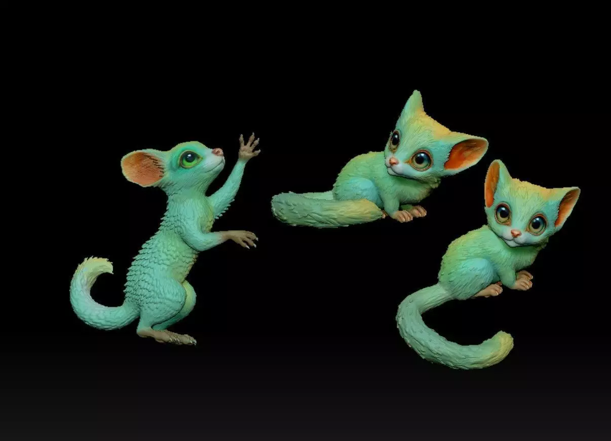 Mouse 3D print model_2