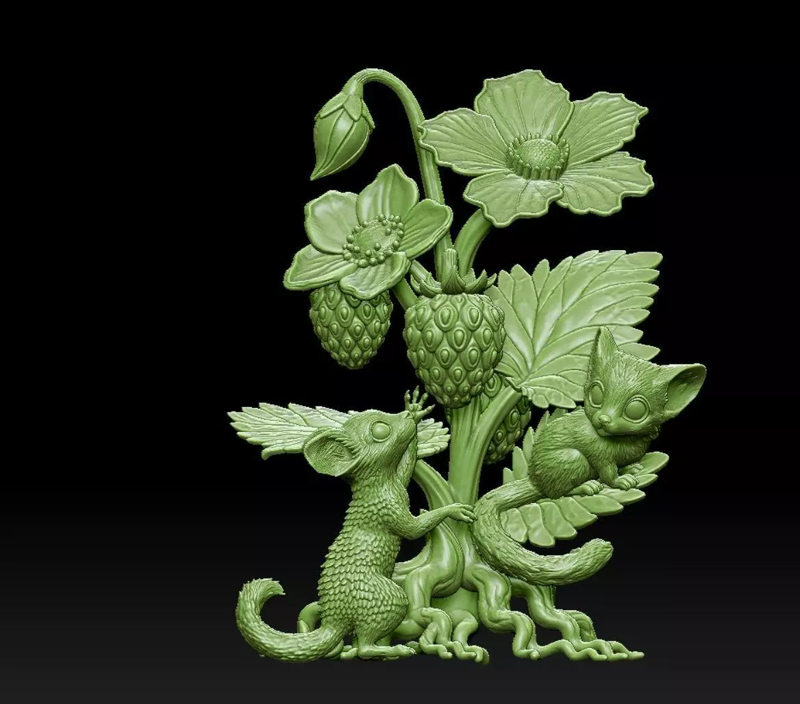 Mouse 3D print model_1