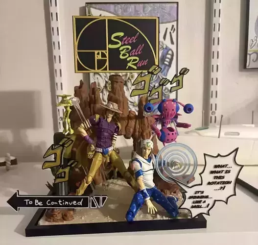 Steel Ball Run Diorama 