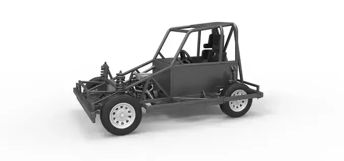 New Zealand Ministock car Base Version 2 Scale 1 to 25