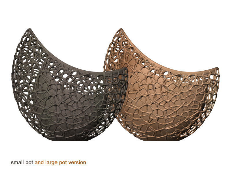 A burgeoning capsule Planter 3D print model_3