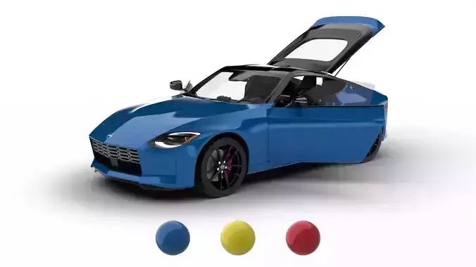 Nissan Z 2023 HQ 3d model